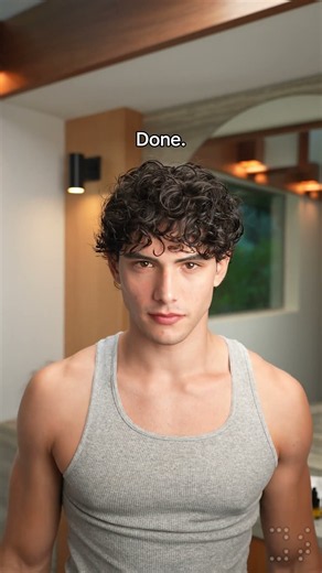 Curly hair routine with BASED