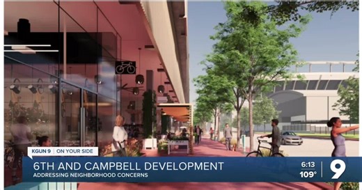 Building agreement on large development near UA