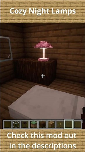 Minecraft is Cozier With This Lamp Mod