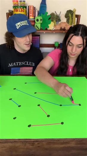 Nate & Casey Bush on Instagram: "Barely scraped that win😳 #coupleschallenge #twoplayergames #challenge #penandpaper #boardgames"