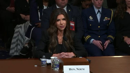 'Why should we give you an extra $44 billion?': Kristi Noem sits in silence as Rep. Bennie Thompson points out her many misdeeds in hearing