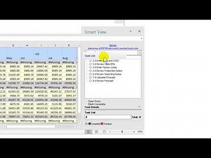 NetSuite PBCS Demonstration of the interfaces and Smart View