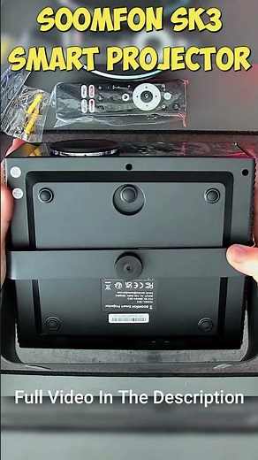The Best Portable Projector for Movie Nights? (Soomfon SK3)