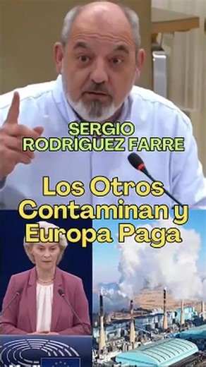 Spain: Others Pollute and Europe Pays?: Sergio Rodríguez Farre #shorts #pedrosanchez #spain
