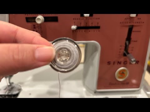 Singer Touch and sew bobbin winding
