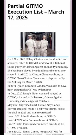 #gitmo list | gitmo lists