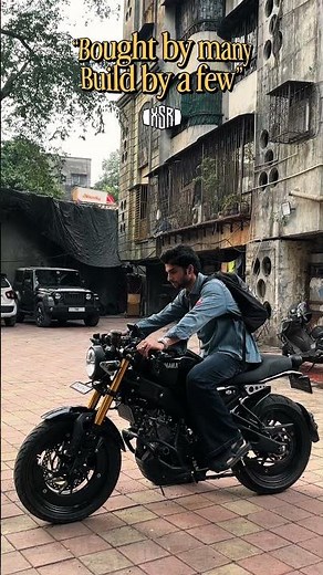 India’s First Fully Modified Yamaha XSR 155! (Cafe Racer Edition) #yamaha #xsr155 #yamahaxsr155