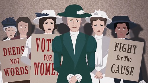 Why did women receive the vote? - The fight for female suffrage - KS3 History - homework help for year 7, 8 and 9. - BBC Bitesize