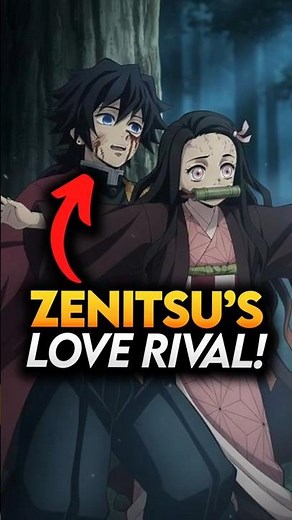 Zenitsu's Love Rivals in his Book "Legends of Zenitsu"! Demon Slayer Explained #demonslayer #shorts