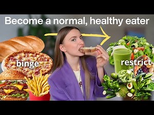 How I healed my relationship with food and exercise | bingeing, cravings, food fear, restriction