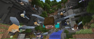 Take To The Skies In Minecraft's New Glide Mini Game | Nintendo Insider