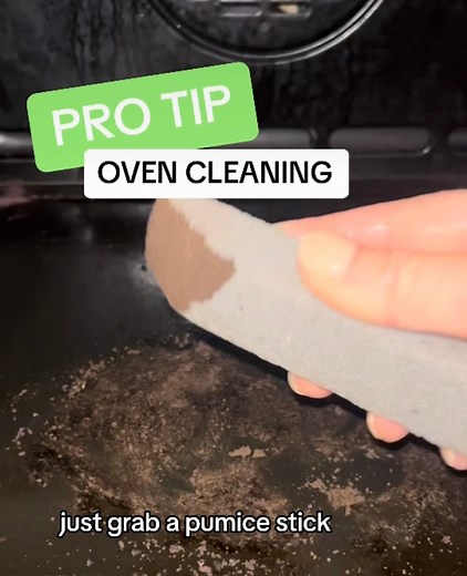 A pumice stone or stick is MUST HAVE for your cleaning kit whether you're a professional cleaner or someone cleaning your own home. It removes build up on your oven toilet bowl without scratching 👏 | Kacie Stephens