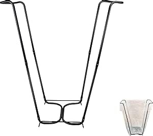 Outdoor Trash Bag Holder Stand,Metal Garbage Bag Holder for 30-45 Gallon Bags,Leaf Bag Support Stand Holder,Portable Multi-Use Garbage Bag Frame Holder for Leaves Camping Lawn Party Weeding Yard