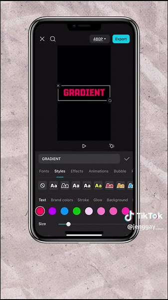 Gradient Text Effect - Capcut Mobile Tutorial Enhance your text using gradient effect. #capcut #tutorial #capcutedit #editing