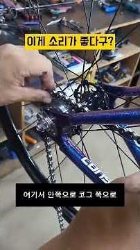 이게 소리가 좋다고?? #픽시 체인 교체! #이즈미