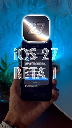 How to get iOS 27 Developer Beta 1 on your iPhone RIGHT NOW #ios27 #apple #iphoneupdate #iphone18
