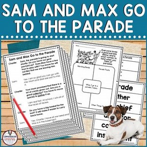 Parade Partner Play, Parade Themed Fluency Activity