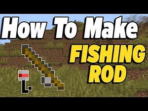 How To Make Fishing Rod in Minecraft