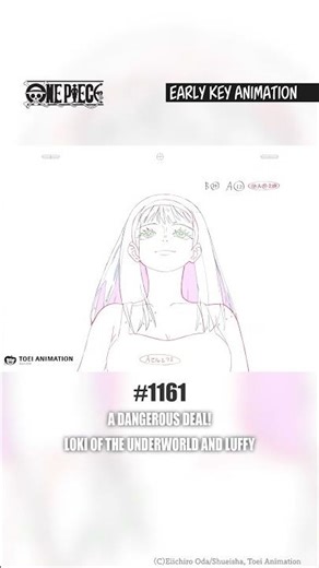 #1161 Early Key Animation | ONE PIECE