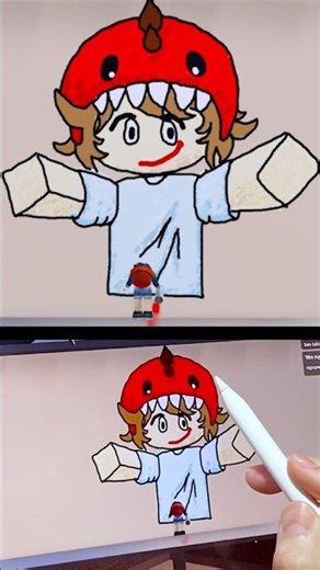 Your PFP Drawing Turns into Roblox Spray Paint! Who next? #roblox