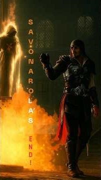 “⚔️AC2 Gameplay: Savonarola’s End!"🔥 #actionadventuregame #assassinscreedplaythrough