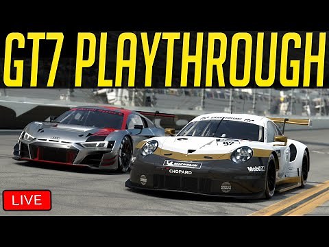 Playing Gran Turismo 7 All Day!