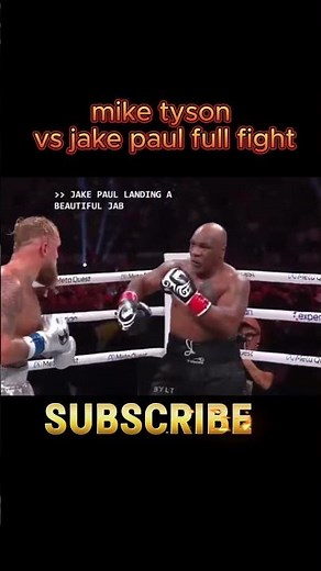 Mike Tyson vs Jake Paul | Full Fight Highlights 2024 🥊🔥