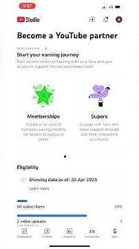 YouTube Monetization Made Easy: 2025 Partner Program Eligibility Breakdown