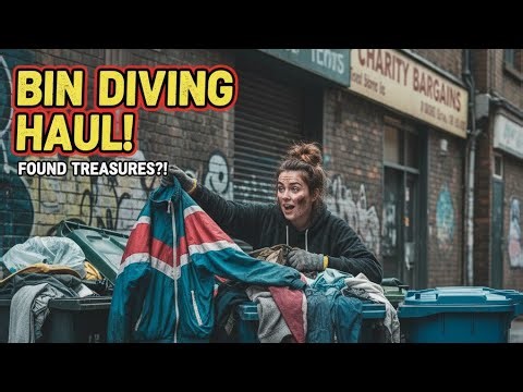 Turning TRASH Into TREASURE: Dumpster Diving Haul #charityshop