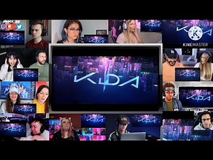 K/DA - MORE [Official Music Video] REACTION MASHUP