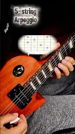 3 levels of arpeggios. The sequence is B-C-D-Em (E harmonic minor)