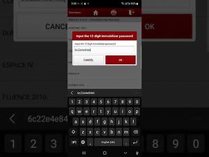 Renault duster key programming by launch