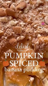 In celebration of #NationalDessertMonth, we’ve added a delightful autumn twist to a beloved classic - presenting Pumpkin Spice Banana Pudding 🎃🍂🍌 (you’re welcome) Ingredients: 3 cups unsweetened almond milk ¼ cup cornstarch ½ cup cane sugar 1 tablespoon vanilla extract 38 vanilla wafer cookies, 6 coarsely crushed 4 ripe DOLE Bananas, thinly sliced ½ cup pumpkin puree 1 tsp pumpkin pie spice Directions: 1. Whisk ¾ cup of almond milk and cornstarch in a medium bowl. Whisk sugar and the remainin