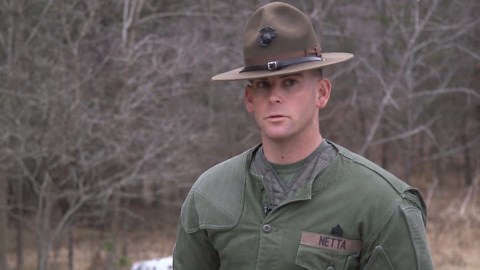 New USMC Officers Rifle Qualification At The Basic School