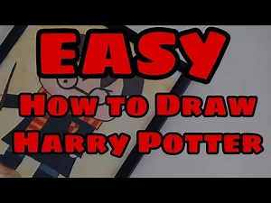 Easy Step by Step How to Draw Harry Potter for all ages and abilities