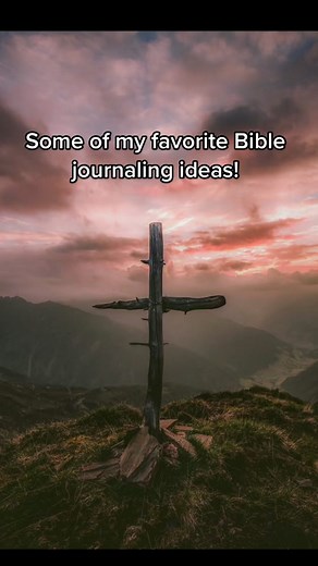 Here are some of my favorite bible journaling ideas! Bible journaling is great and can help you a lot with being more involved and interested in reading the bible and with God in general. It is truly amazing! #fyp #bible #jesus #biblejournaling #ideas