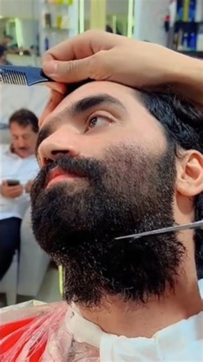 New Beard Style 2026 | Beard Cutting Edge with Caesar #shorts #viral