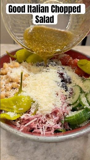 How to make a Good Italian Chopped Salad!!
