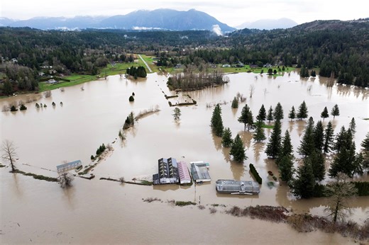 Pacific Northwest under flood alerts as atmospheric river brings heavy rain