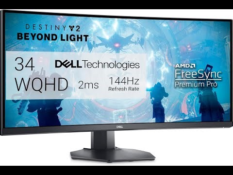 Review: Dell S3422DWG 34" Curved Gaming Monitor - 144Hz WQHD Display