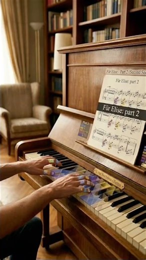 Fur Elise For absolute beginners piano tutorial