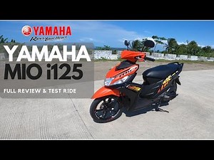 YAMAHA MIO i125 Full Review | BREAK-IN | WALK-AROUND