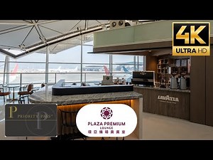 [4K] Plaza Premium Lounge Gate 60 Hong Kong International Airport | Priority Pass Lounge