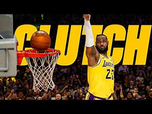 LeBron's Best Clutch Career Plays but They Get Increasingly More Impossible