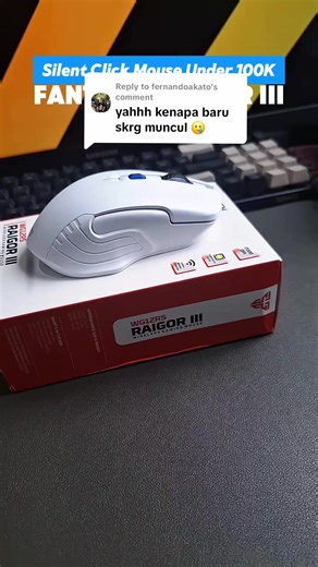 Replying to @fernandoakato #mousewireless #silentclick #aksesorispc #jumathemat #wg12rs