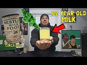 Consuming A Glass of 122 Year Old “MILK” (Human Science) | L.A. BEAST