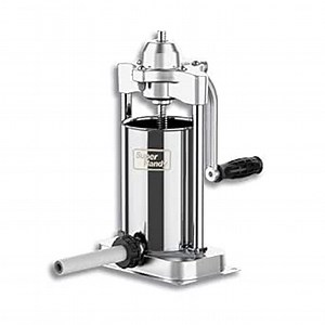 SuperHandy Sausage Stuffer Filler/Maker Vertical 10 LBS Heavy Duty Commercial Stainless Steel Includes 3/4", 7/8" & 1-1/4" Stuffing Tubes Best for Butchers, Delis, Home & Kitchen
