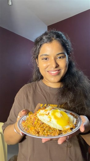 Street Style Egg Fried Rice | Anda Rice | Chilli Garlic Egg Rice #shorts #eggs #recipe #friedrice