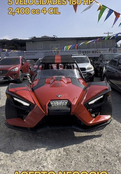 Polaris Slingshot 2016: Precio y Características