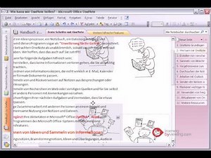 Onenote Tutorial Deutsch Text formatieren
